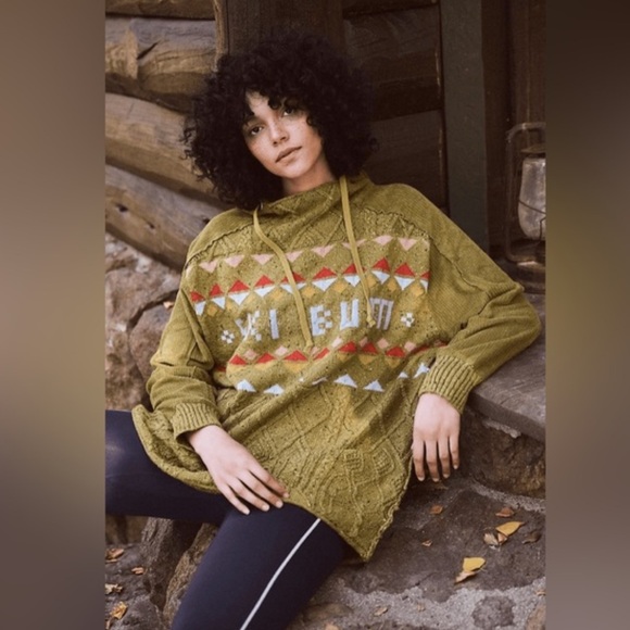 Free People Movement Powder Bunny Ski Bum Sweater Size: S